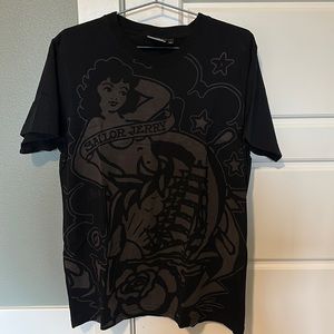 Sailor Jerry black men’s shirt like new